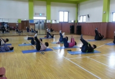 회원님들께 인기만점, 체육활동 시간입니다^^