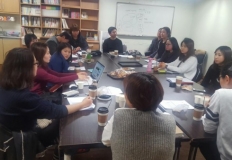 취업지원실무자분과 회의가 진행되었습니다.