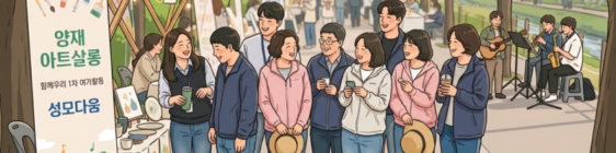 [함께 우리] 햇살 좋은 날, 함께해서 더 행복한 ‘함께 우리’ 1차 야외활동 다녀왔습니다! 🌿🎨